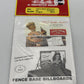 JL Innovative Design 276 HO 1940s-50s Movie Stars Fence Base Billboards Kit (2)