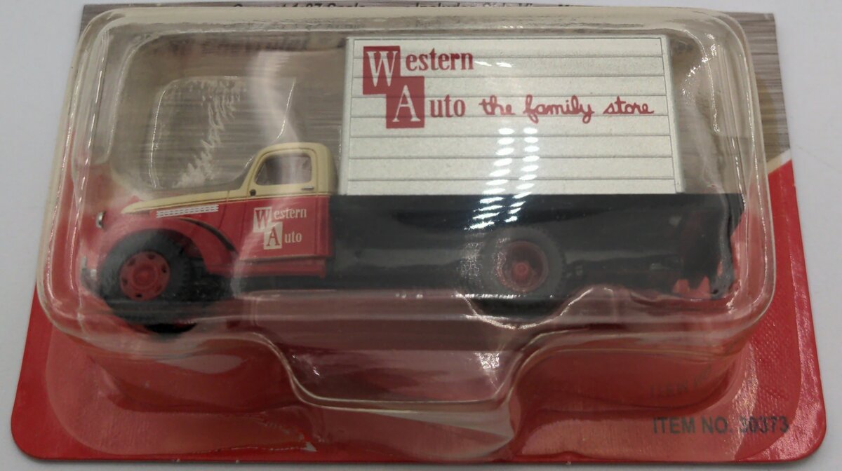 Classic Metal Works 30373 HO Mini Metals Western Auto 41-46 Chevrolet Box Truck