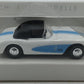 Busch 45407 1:87 56 Corvette Convertible Top Up American Graffiti Blue White