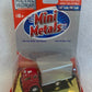 Classic Metal Works 30111 HO Scale Mini Metals Red/Gray '53 White 3000 Box Truck