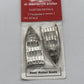 JL Innovative Design 449 HO Unpainted Cast Metal Rotted Boats (Pack of 2)