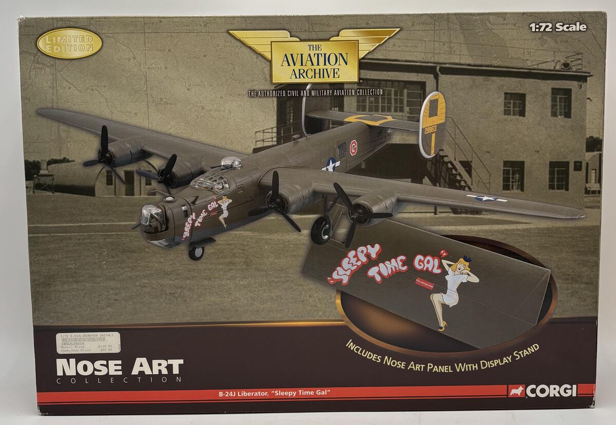 Corgi US34014 1:72 1945 B-24J Liberator 20 Italy