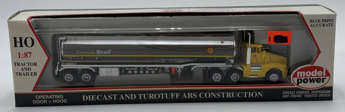 Model Power 16008 HO Kenworth T600B Short Haul w/40'  Shell Tank