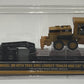 Norscot 55414 1:87 Peterbilt Model 389 W/Trail King Lowboy Trailer&Load CAT163H