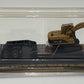 Norscot 55415 1:87 Peterbilt 389 W/Trail King Lowboy Trailer & Load CATR 315C