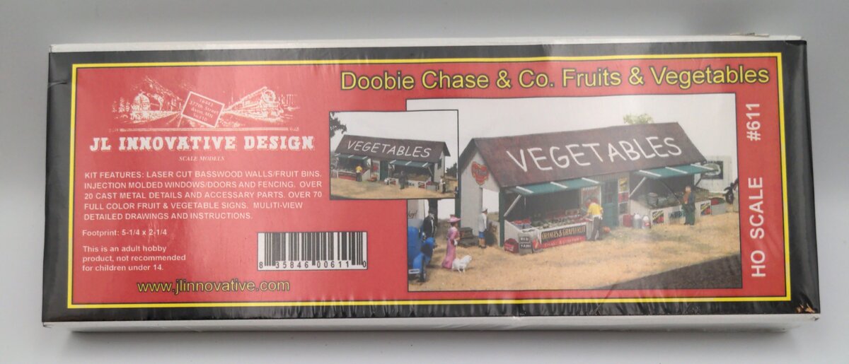 JL Innovative Design 611 HO Doobie Chase & Co. Fruits & Vegetables Kit
