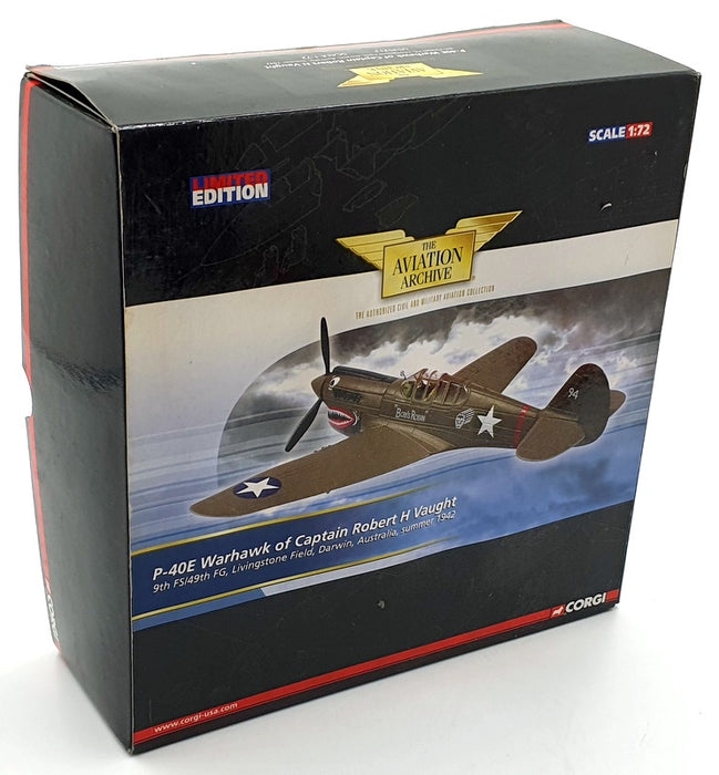 Corgi US35212 1:72 P-40E Warhawk 9th PS/49th Australia Summer 1942