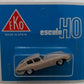 EKO 2098 HO Scale Gray Vintage Jaguar E Type Coupe E