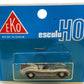 EKO 2100 HO Scale Gray Jaguar Racer Plastic Car