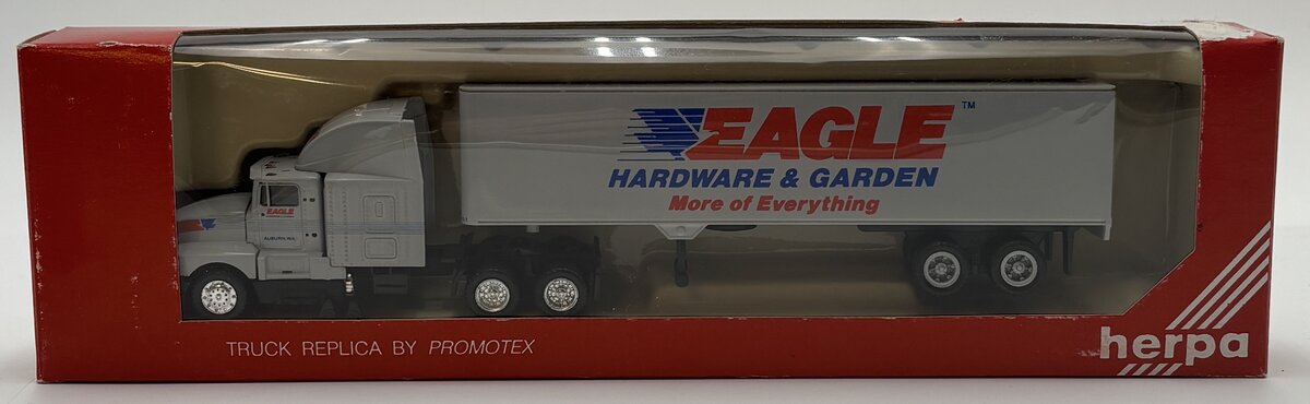 Herpa 6128 1:87 Eagle Hardware & Garden w/40'' Tractor Trailer