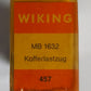 Wiking 457 HO Scale ei Verpoorten Freight Car with Two Trailers Plastic Model