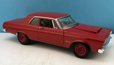 Highway 61 50595 1:18 1965 Plymouth Belvedere in R01 Ruby Red