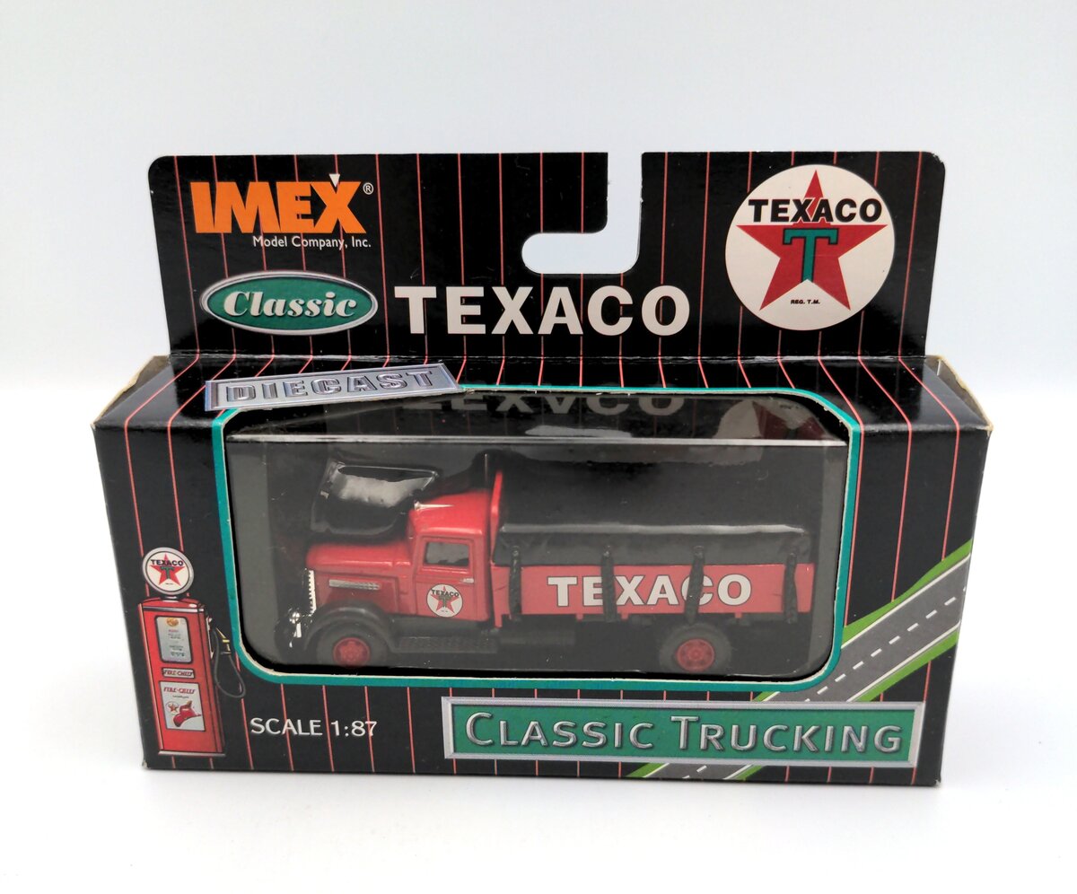 Imex 870180 HO Classic Trucking Texaco Peterbilt Tarp Truck