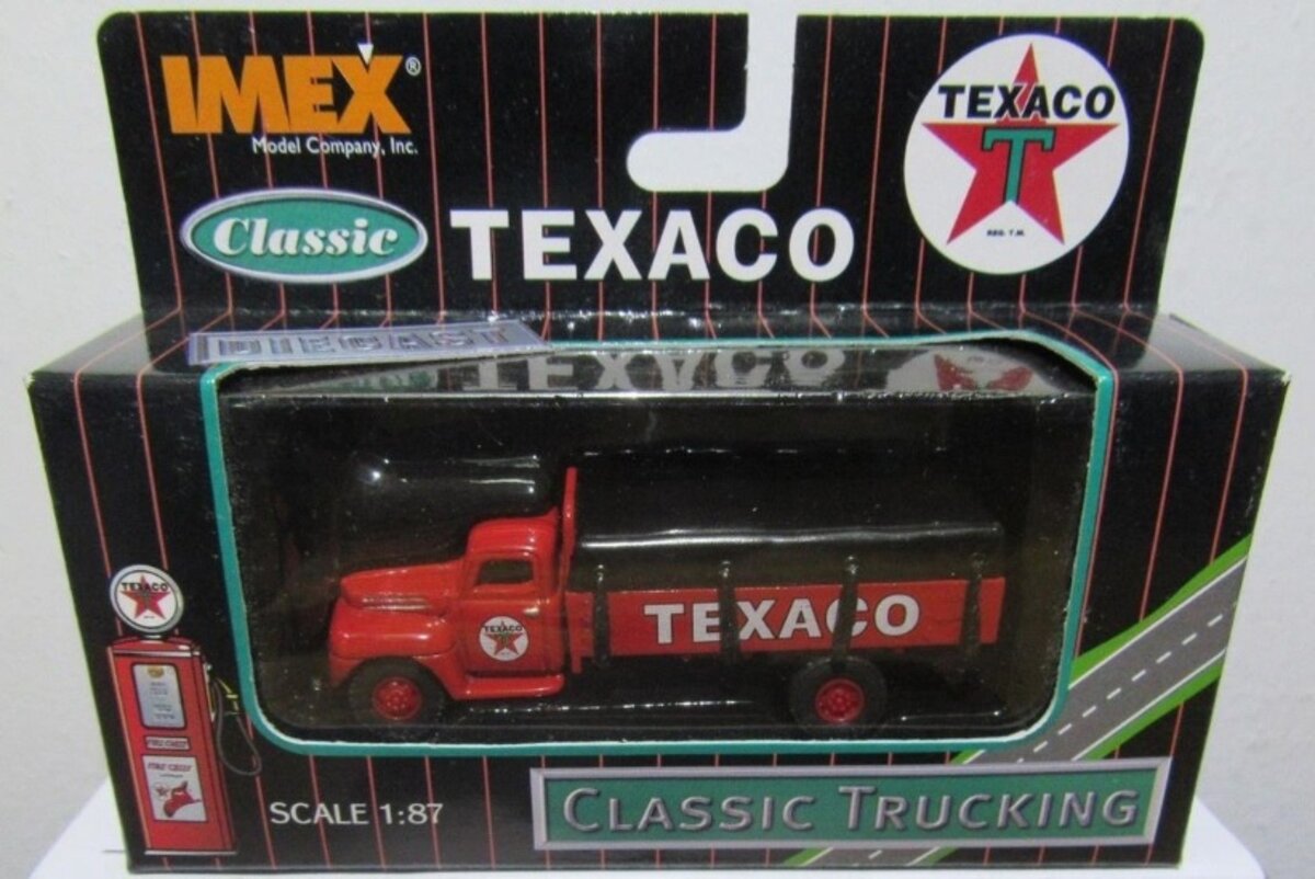 Imex 870181 1:87 Classic Trucking Texaco Ford Tarp Truck