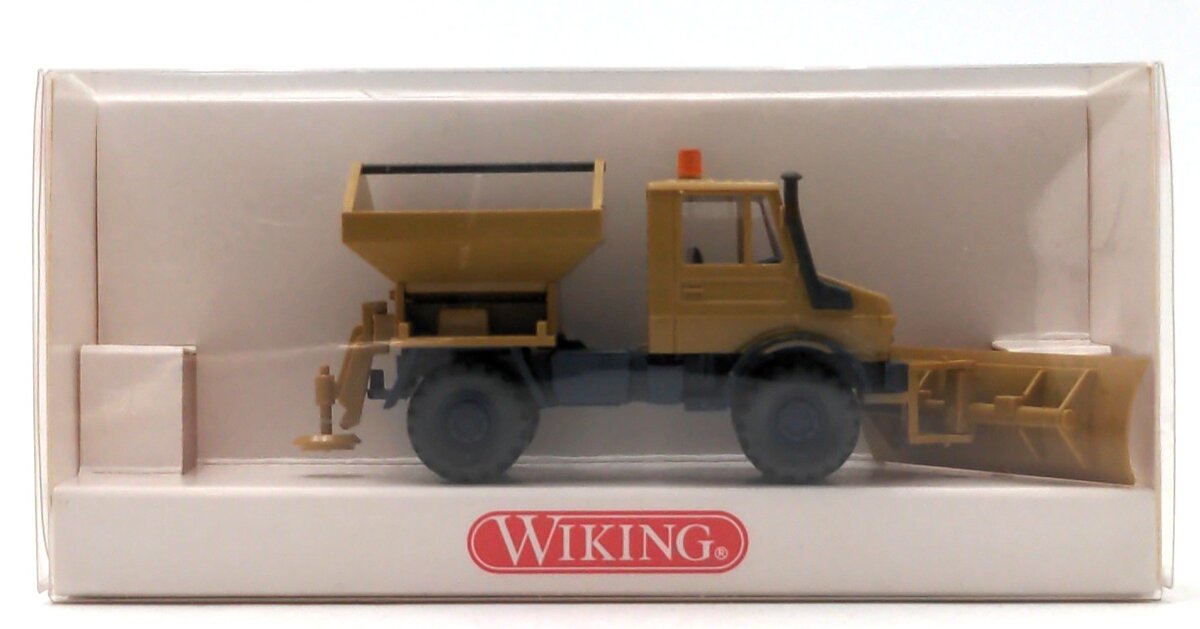 Wiking 64601 HO Unimog Highway Department Truck