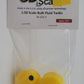 3D to 50-325-Y O Scale Yellow Bulk Fluid Tank ABS Plastic (Pack of 2)