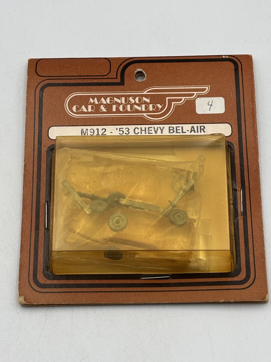Magnuson Models 912  HO 53 Chevrolet Belaire Kits (Pack of 2)