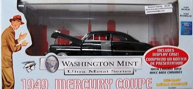 Hawk Models 66061 1:24 Diecast Washington Mint Series Black 1949 Mercury Coupe
