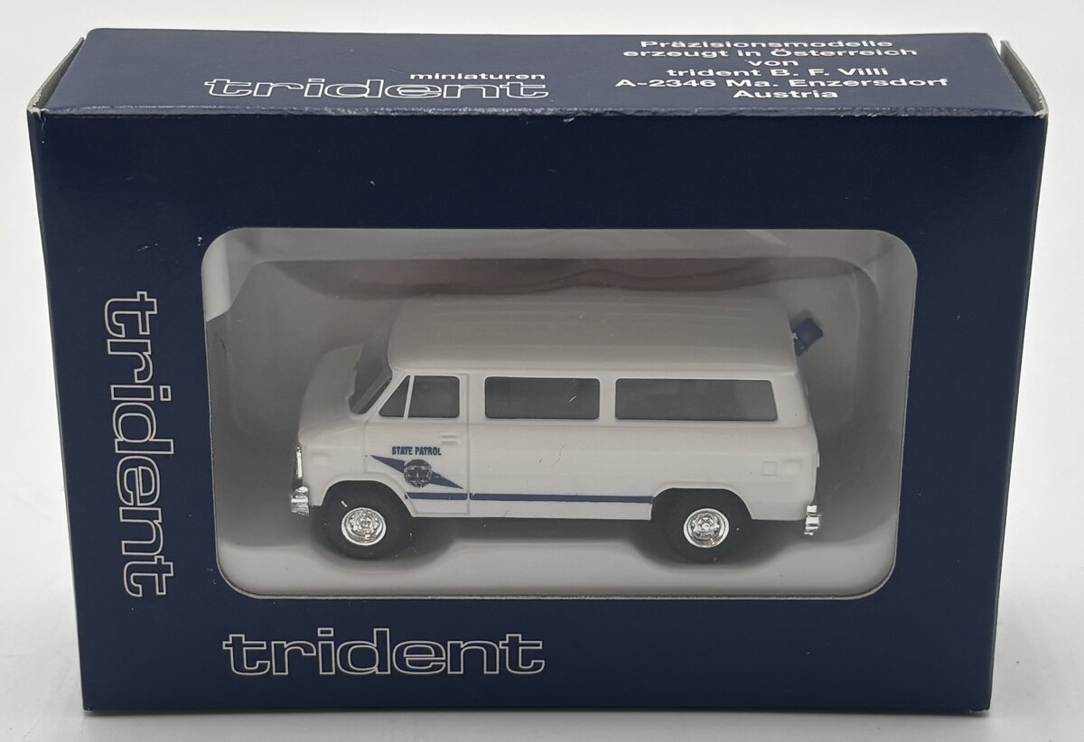 Trident Miniatures 90277 HO Chevrolet Washington State Patrol Personnel Van