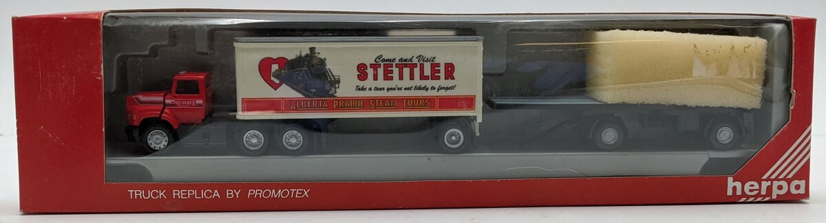 Herpa 6245 1:87 Scale Stettler Tractor & Train Doubles