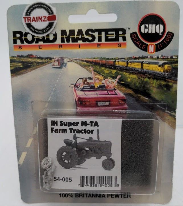 GHQ 54-005 1:160 Scale IHC Farm-All Super M-TA Tractor Unpainted Pewter Kit