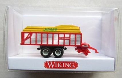 Wiking 9560123 N Scale Jumbo Pottinger Large Farm Tractor Trailer