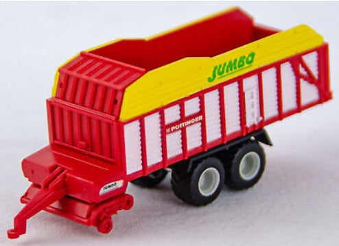 Wiking 9560123 N Scale Jumbo Pottinger Large Farm Tractor Trailer