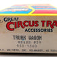 Walthers 933-1360 HO RB & BB The Great Circus Trunk Wagon Kit
