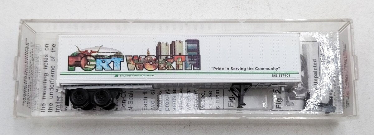 Micro-Trains 45100160 N BN Intermodal Fort Worth 45' Van Trailer #237907
