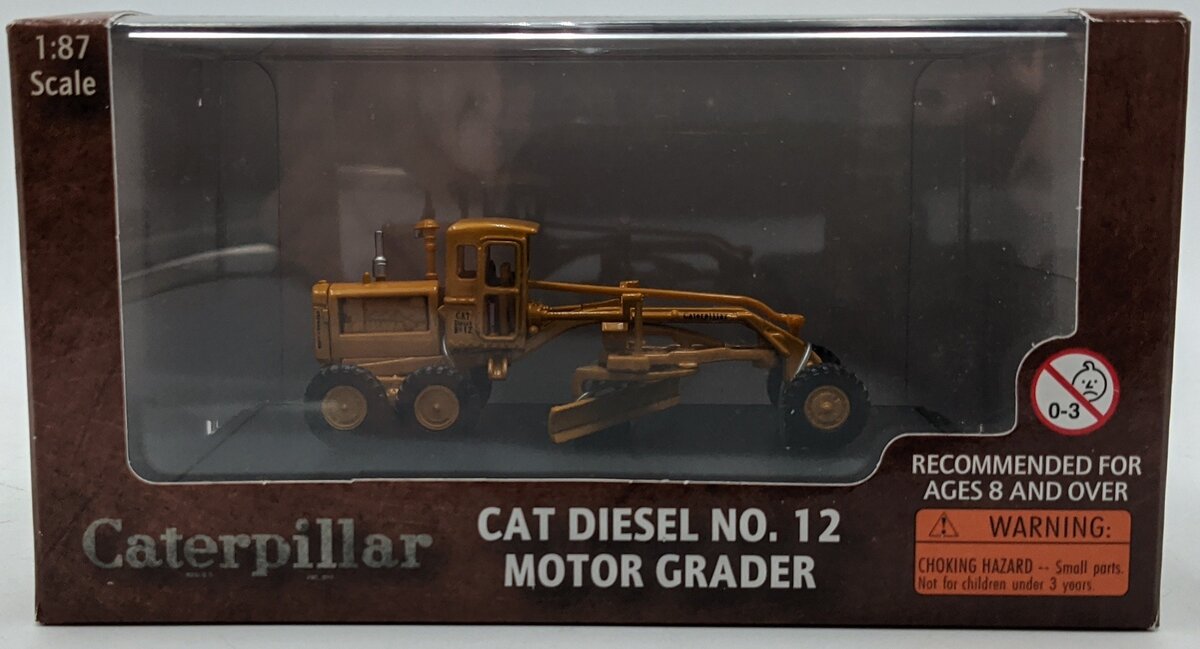 Norscot 55173 1:87 Scale Caterpillar(R) 12 Diesel Motor Grader