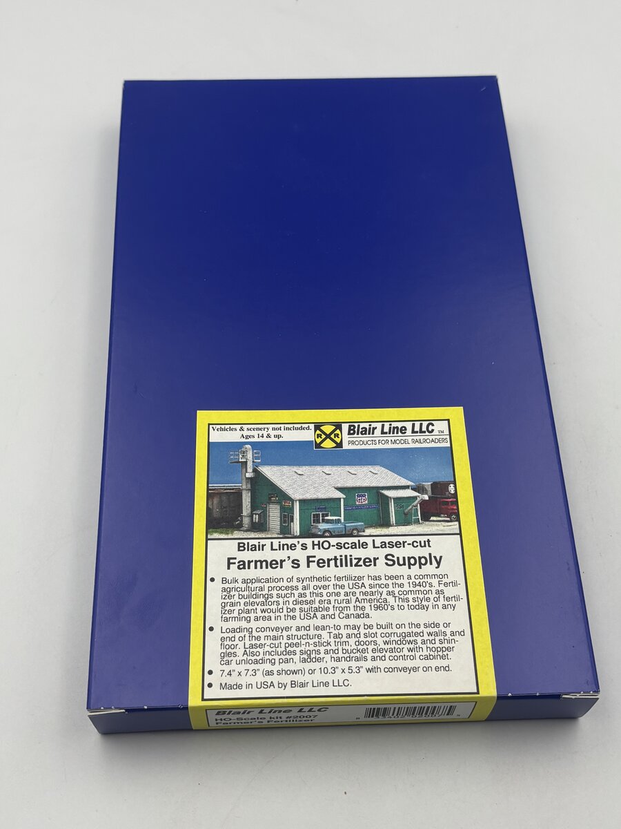 Blair Line 2007 HO Scale Farmers Fertilizer Supply Company Kit