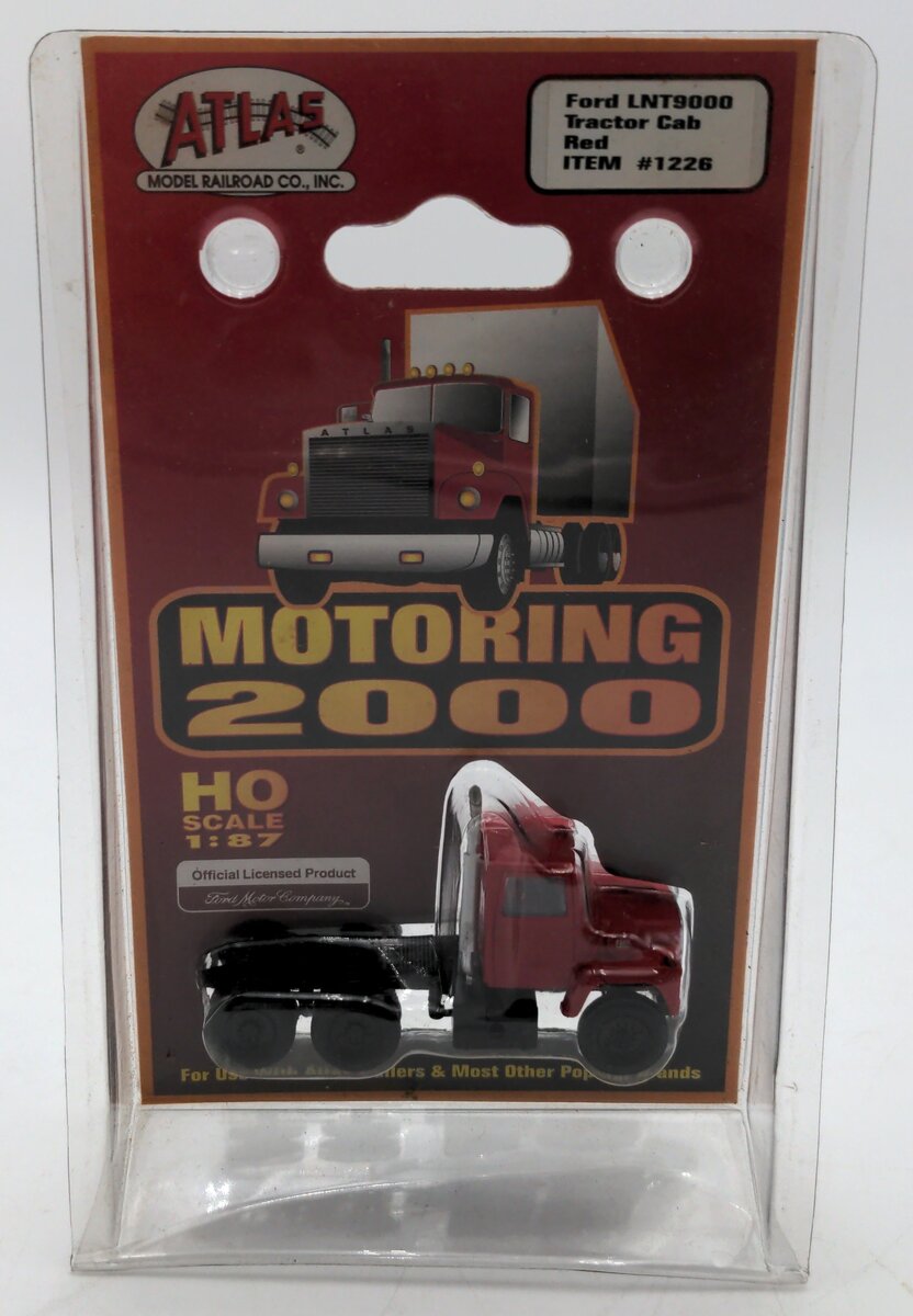 Atlas 1226 HO Scale 1984 Ford LNT9000 Tractor Cab
