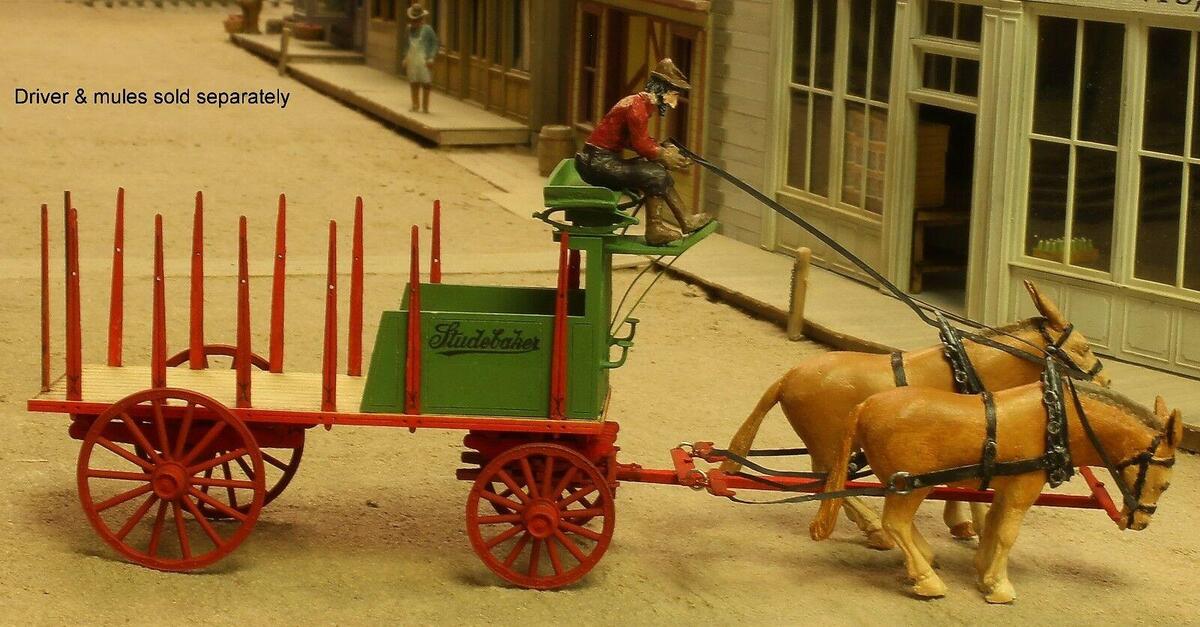 Berkshire Valley 253 O Studebaker Dray Wagon Kit