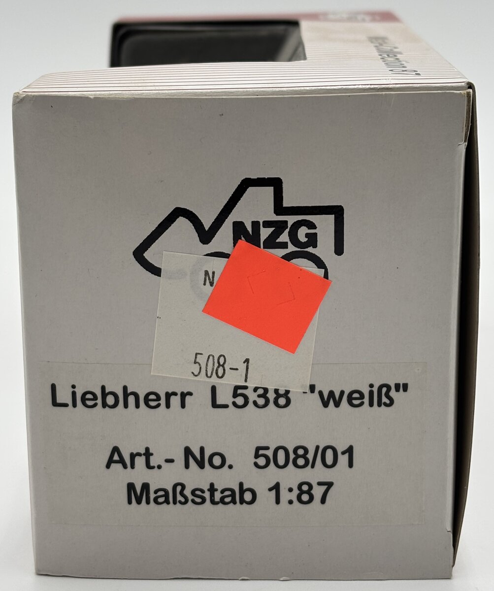NZG 508-01 1:87 Liebherr L538 Wheel Loader