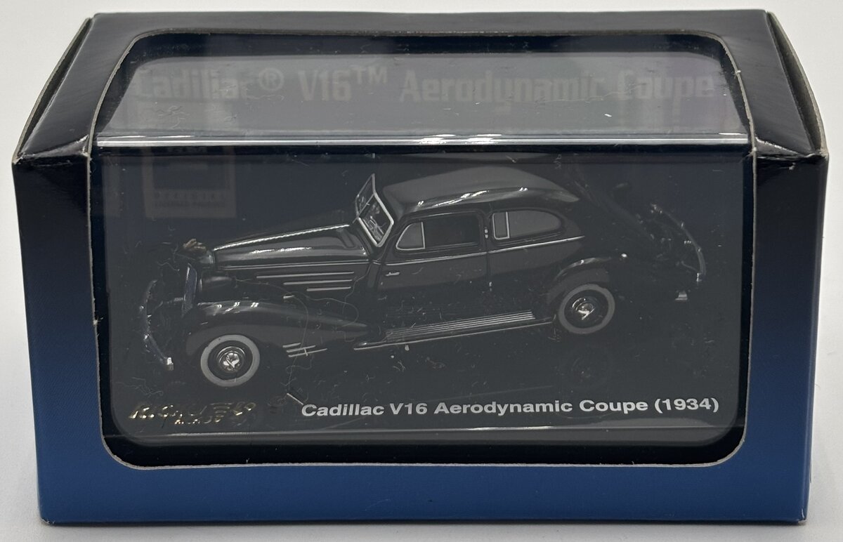Ricko 38460 1:87 Cadillac V16 Aerodynamic Coupe (1934) Black