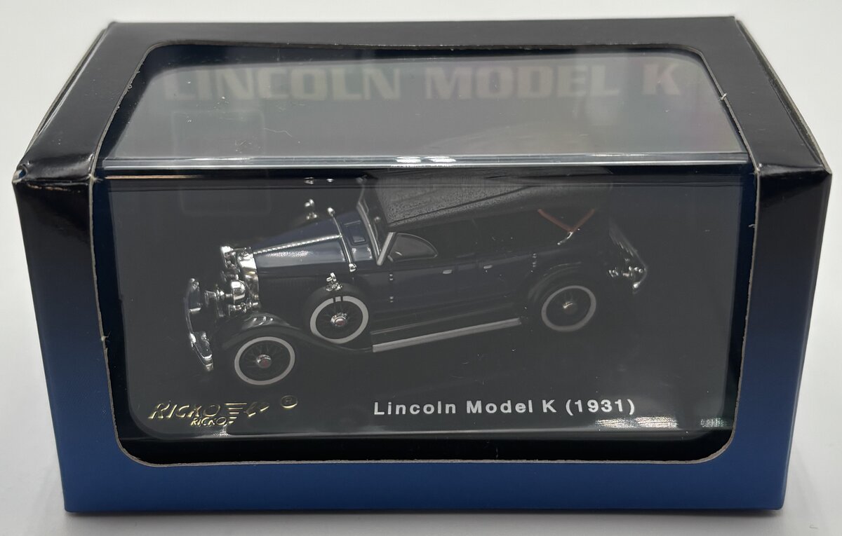 Ricko 38481 1:87 1931 Lincoln Model K Top Up Blue