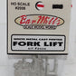 Bar Mills 02006 HO Forklift Unpainted White Metal Cast Pewter Kit
