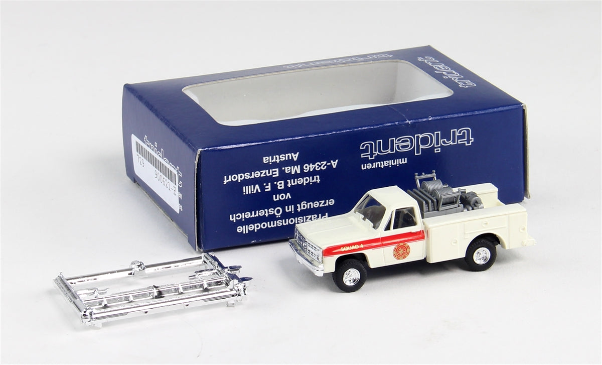 Trident Miniatures 900621 1:87 CFE Mini-Pumper White