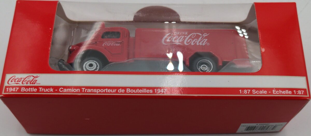 Motor City 440537 1:87 Coca-Cola - 1947 Bottle Truck in Red