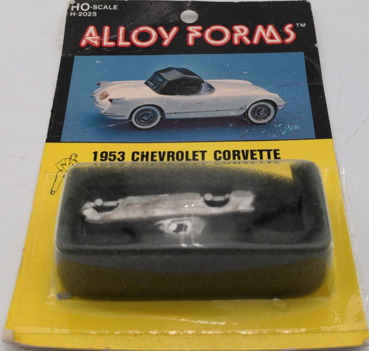 Alloy Forms 2025 HO Scale 1953 Chevrolet Corvette Unpainted Metal Kit