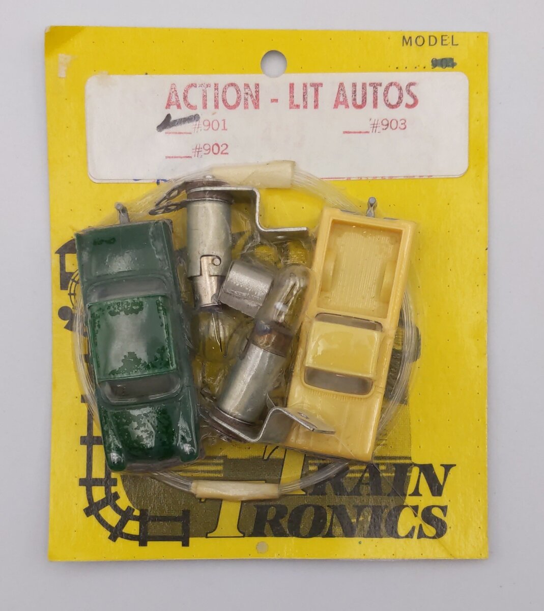 Train Tronics 901 1:87 Action-Lit Automobiles Car and Truck