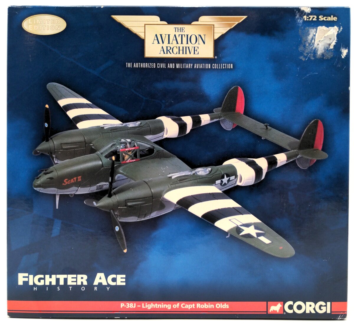 Corgi US36603 1:72 Fighter Ace Lightning Of Captain Robin Olds