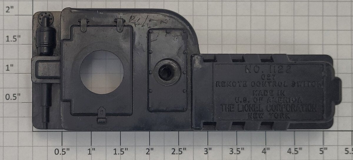 Lionel 1122-232 O27 Gauge 1122E Right Hand Track Turnout Switch Motor Housing