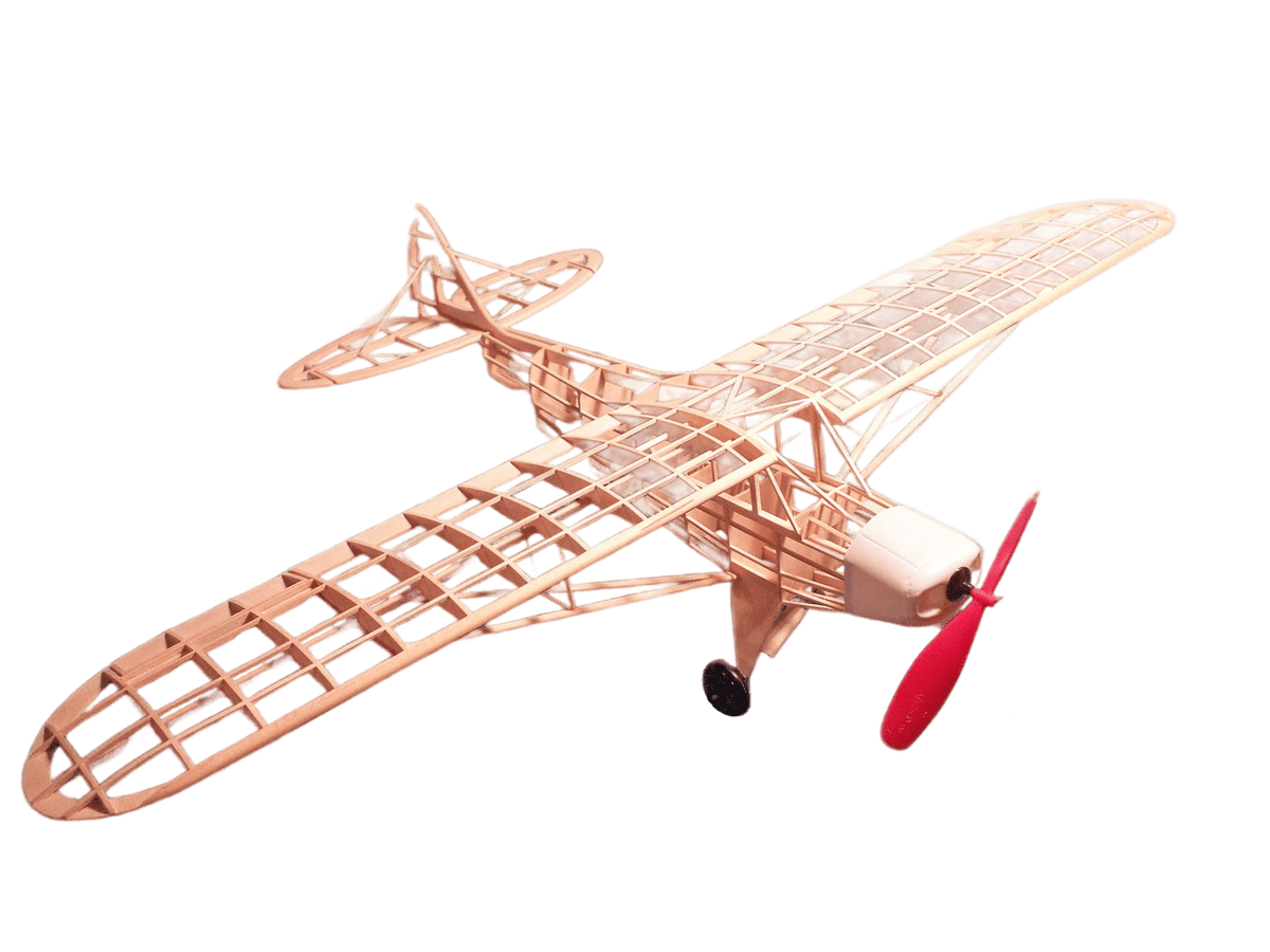 Guillows 303 Piper Super Cub 95 24" Wingspan Laser Cut Aircraft Plane Model Kit