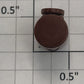 Lionel 8410-40 Redwood Valley Express Brown Cylinder Headlight Housing