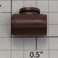 Lionel 8410-40 Redwood Valley Express Brown Cylinder Headlight Housing