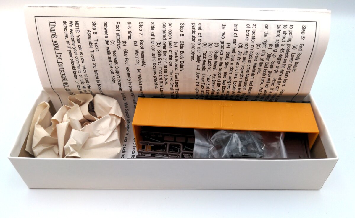 InterMountain 40699 HO Steel Sided Ice Bunker Refrigerator Car Kit