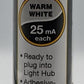 Woodland Scenics JP5740 Just Plug Warm White LED Stick-On Lights (Pack of 2)