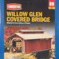 Walthers 933-3652 HO Scale Cornerstone Series Willow Glen Covered Bridge Kit