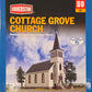 Walthers 933-3655 HO Cottage Grove Church Building Kit